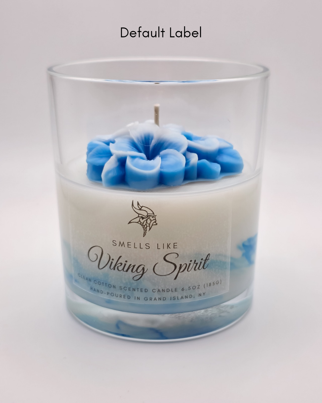 Viking Spirit – Grand Island Viking Candle Gift (Customizable Label Available)