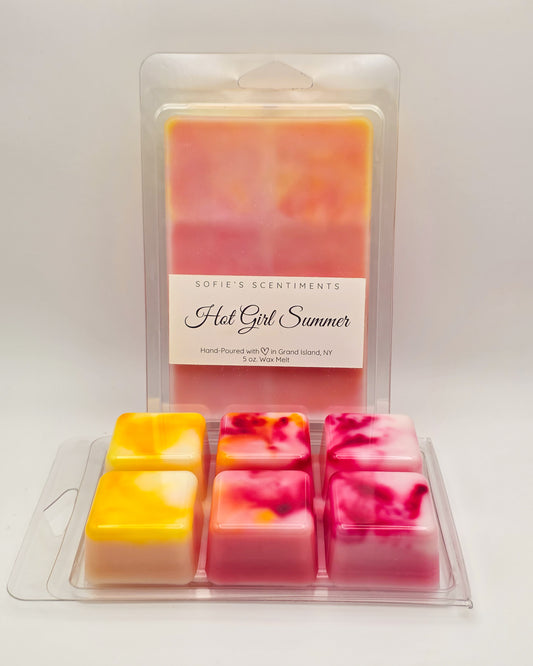 Hot Girl Summer - Coconut & Vanilla 5 oz Wax Melt