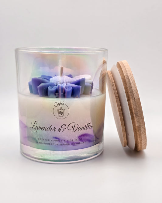 Lavender + Vanilla 6.5 oz Candle