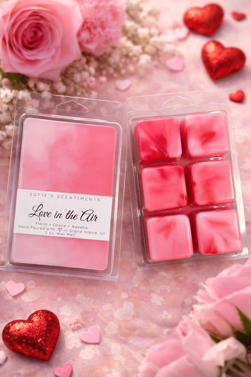 Love in the Air Wax Melt – 5 oz Floral Romantic Scent