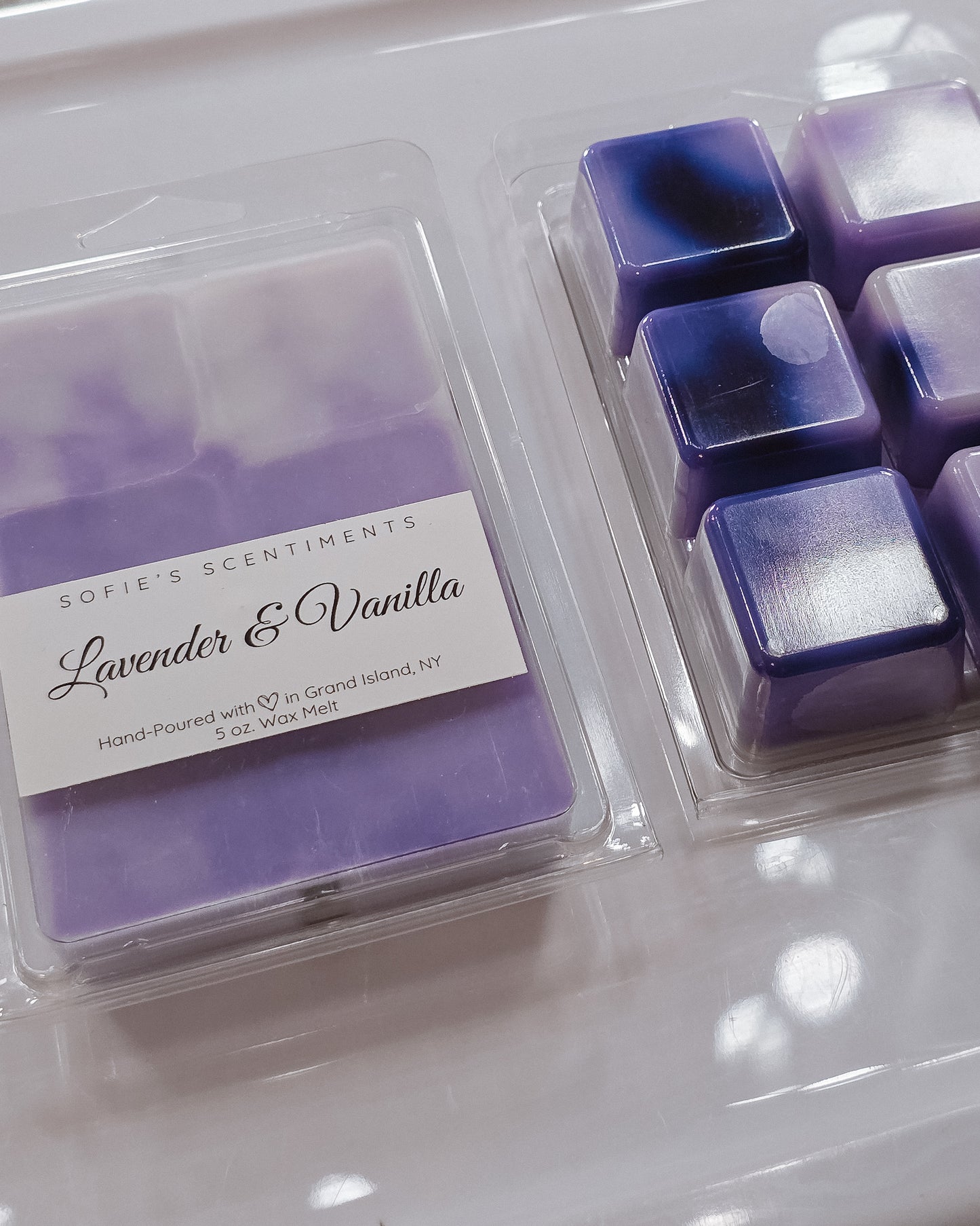Lavender & Vanilla LARGE Wax Melt