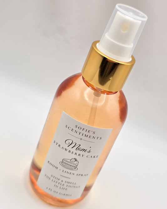 Mom’s Strawberry Cake Room & Linen Spray – 4 oz