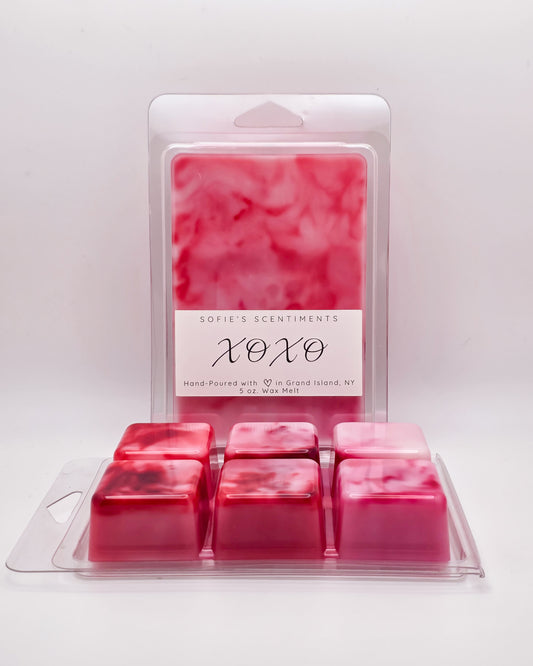 "XOXO" Large 5 Oz Wax Melt