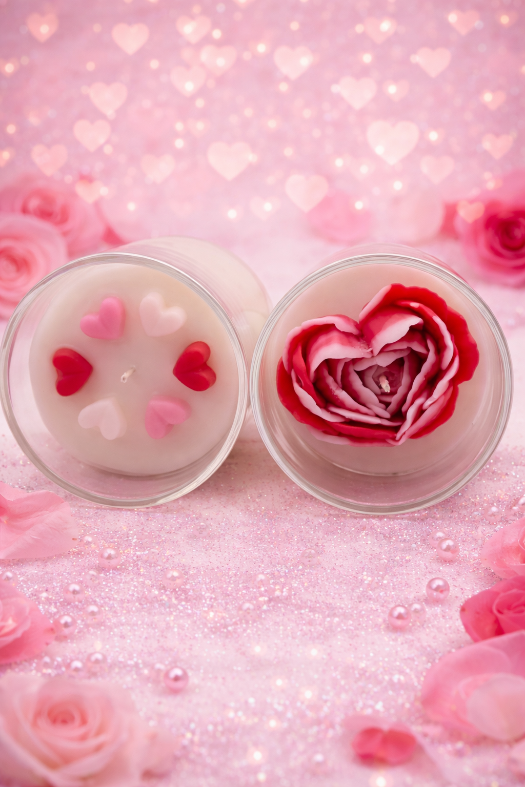 XOXO – Strawberry Vanilla Bourbon Valentine’s Candle