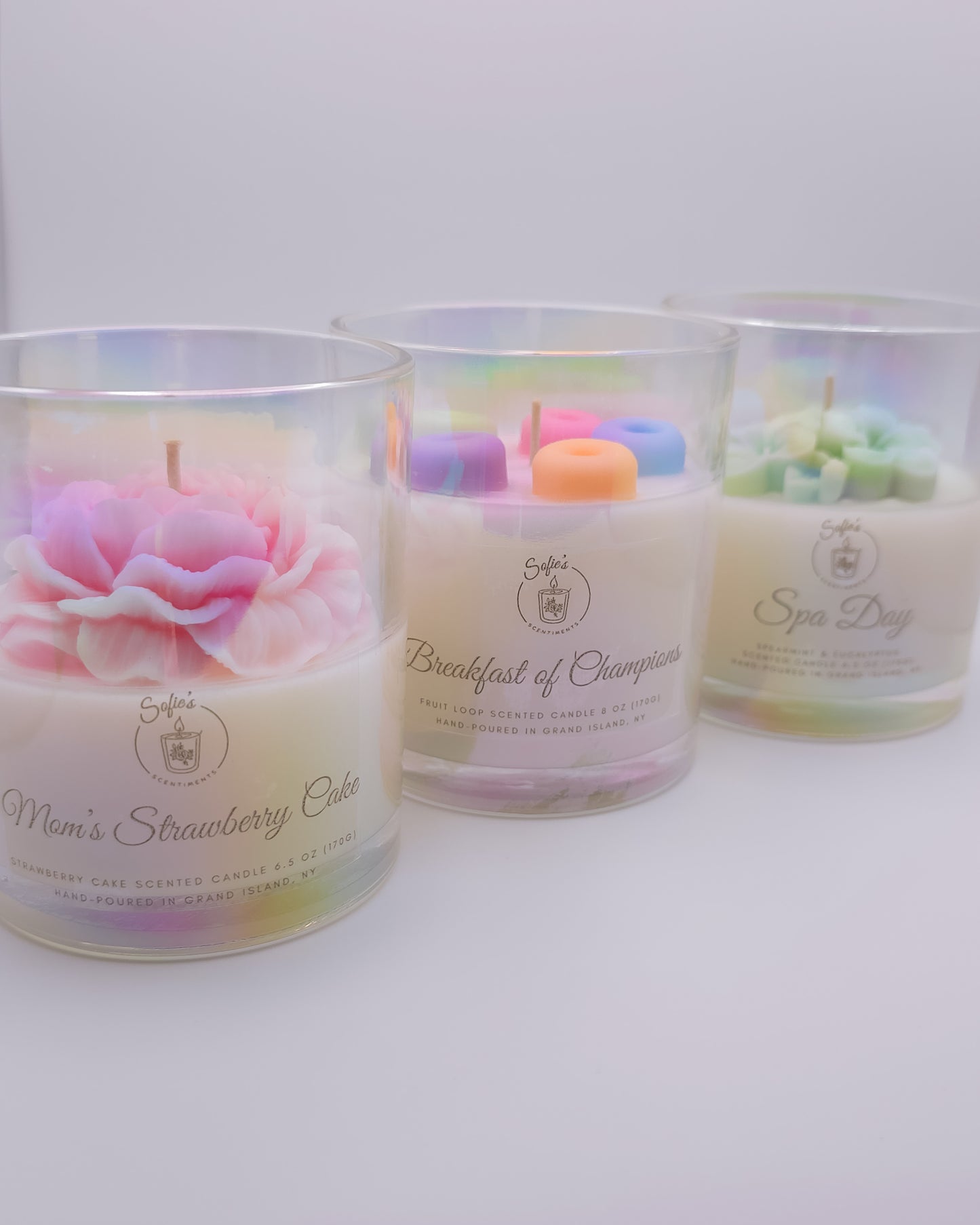 "Spa Day" Scented cotton wick Candle (6.5 oz / 184 g)