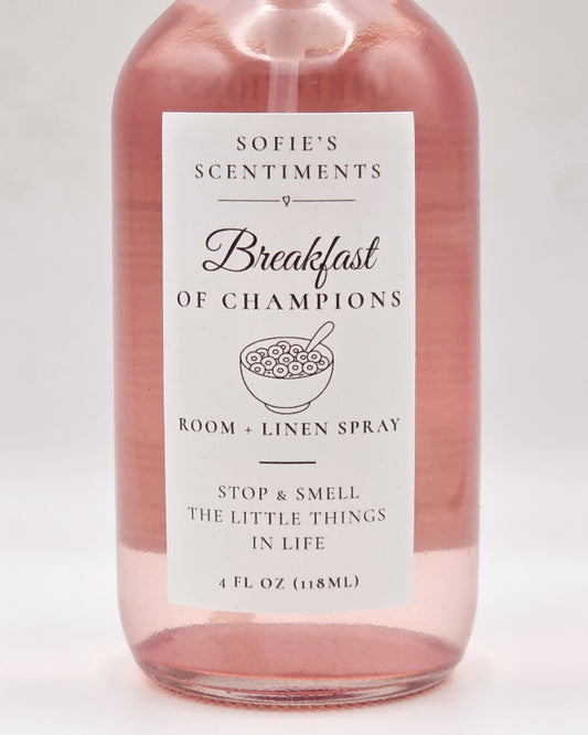 Breakfast of Champions Room & Linen Spray – 4 oz