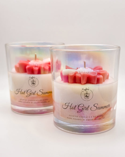 Hot Girl Summer - Coconut & Caramel Marshmallow Candle