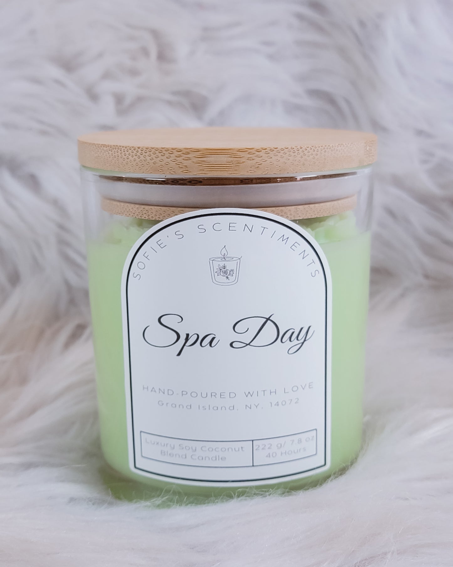 "Spa Day" Scented Candle (8 oz / 222 g)