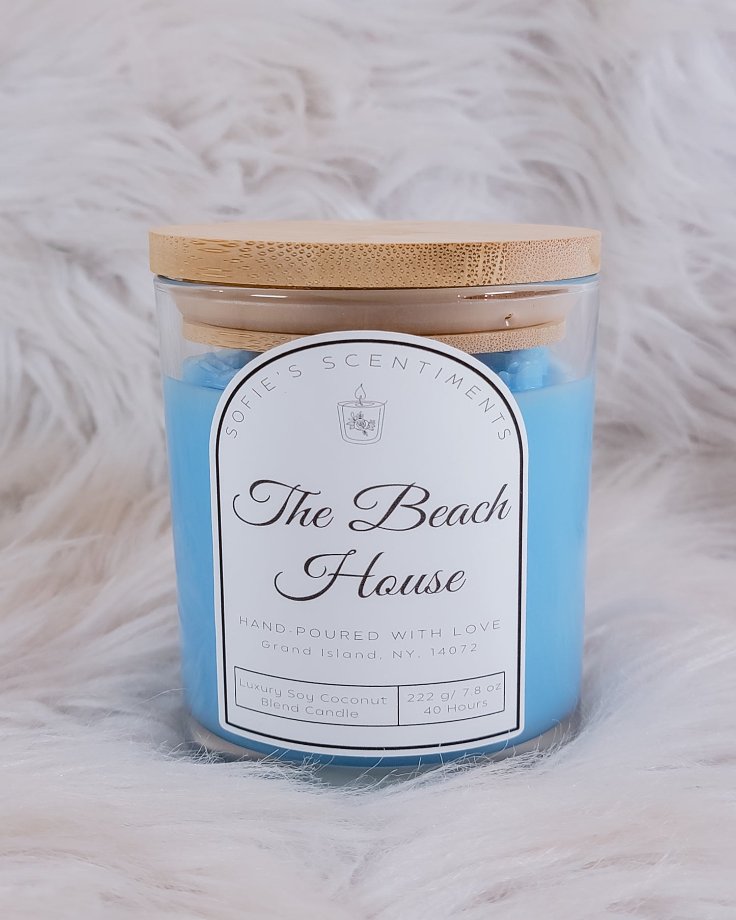 "The Beach House" Scented Candle (8oz/222g)