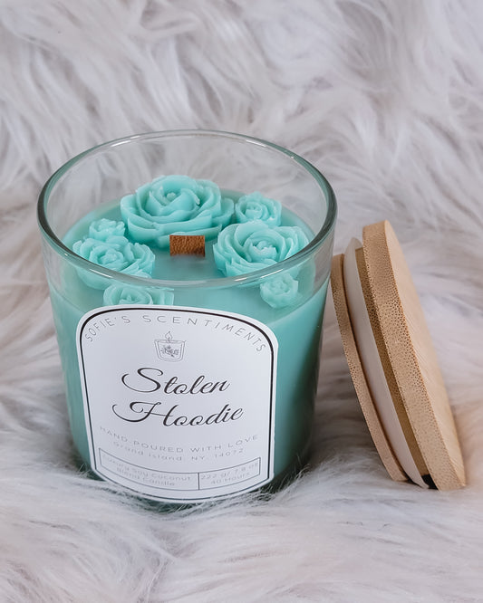 "Stolen Hoodie" Scented Candle (8 oz/ 222 g)