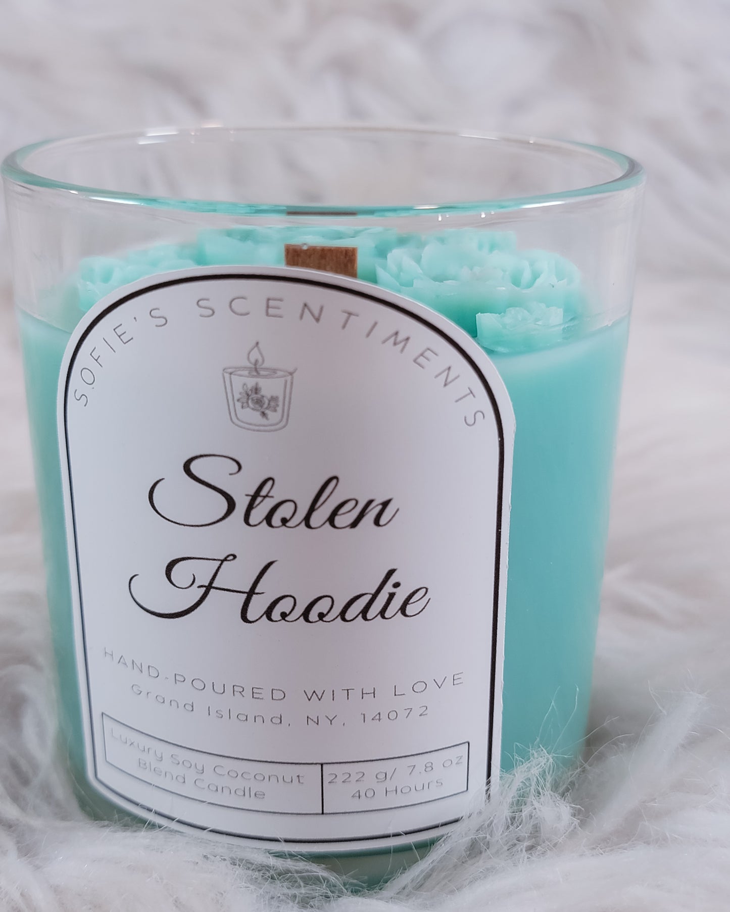 "Stolen Hoodie" Scented Candle (8 oz/ 222 g)