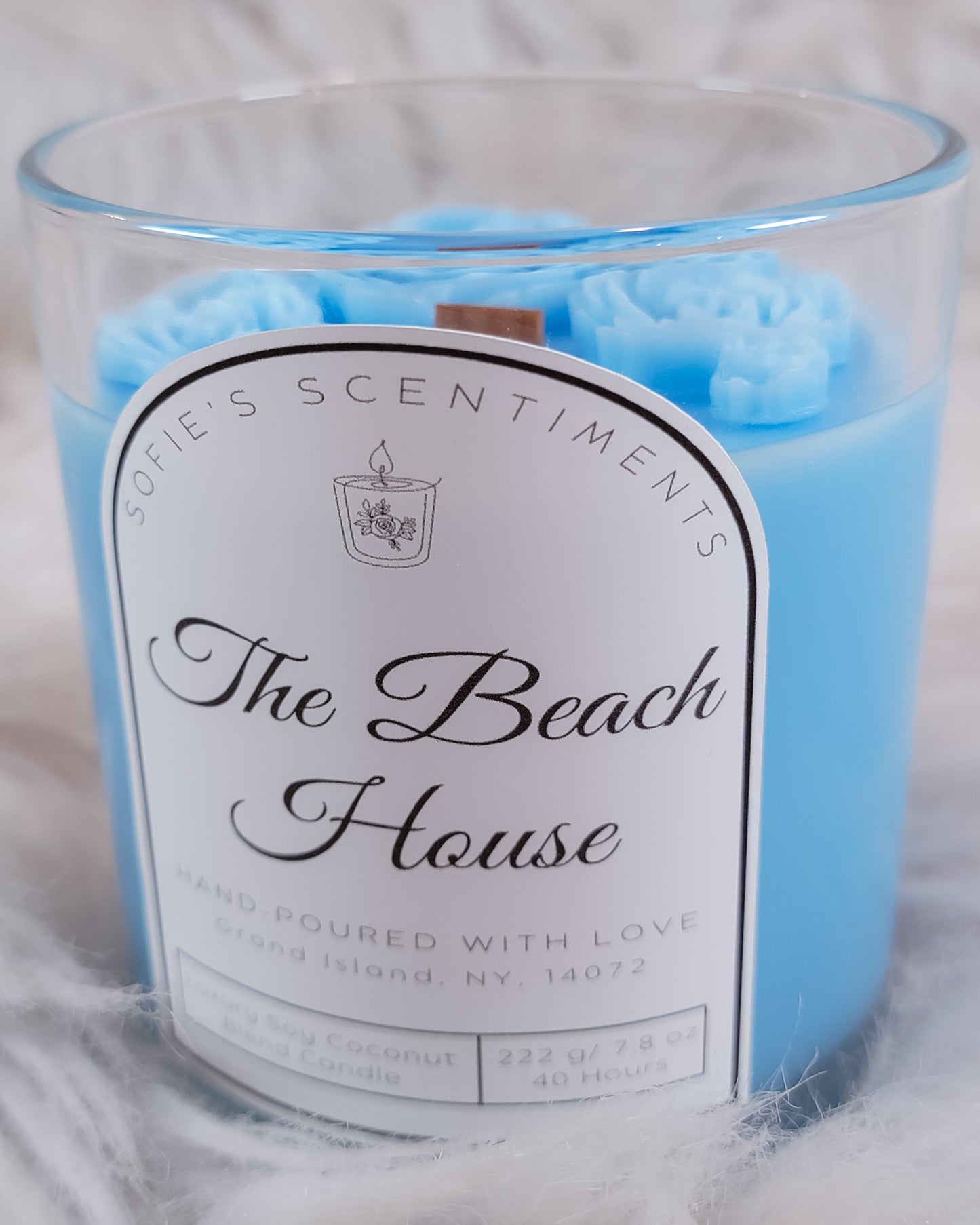 "The Beach House" Scented Candle (8oz/222g)