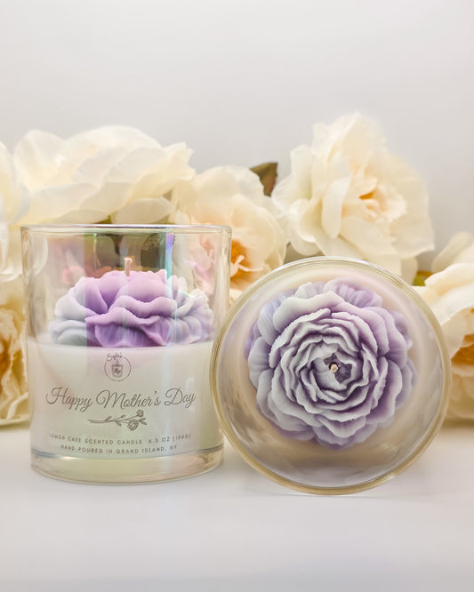 Lemon Cake Peony Candle – Limited Edition Mother’s Day 2026 | 6.5 oz Luxury Candle