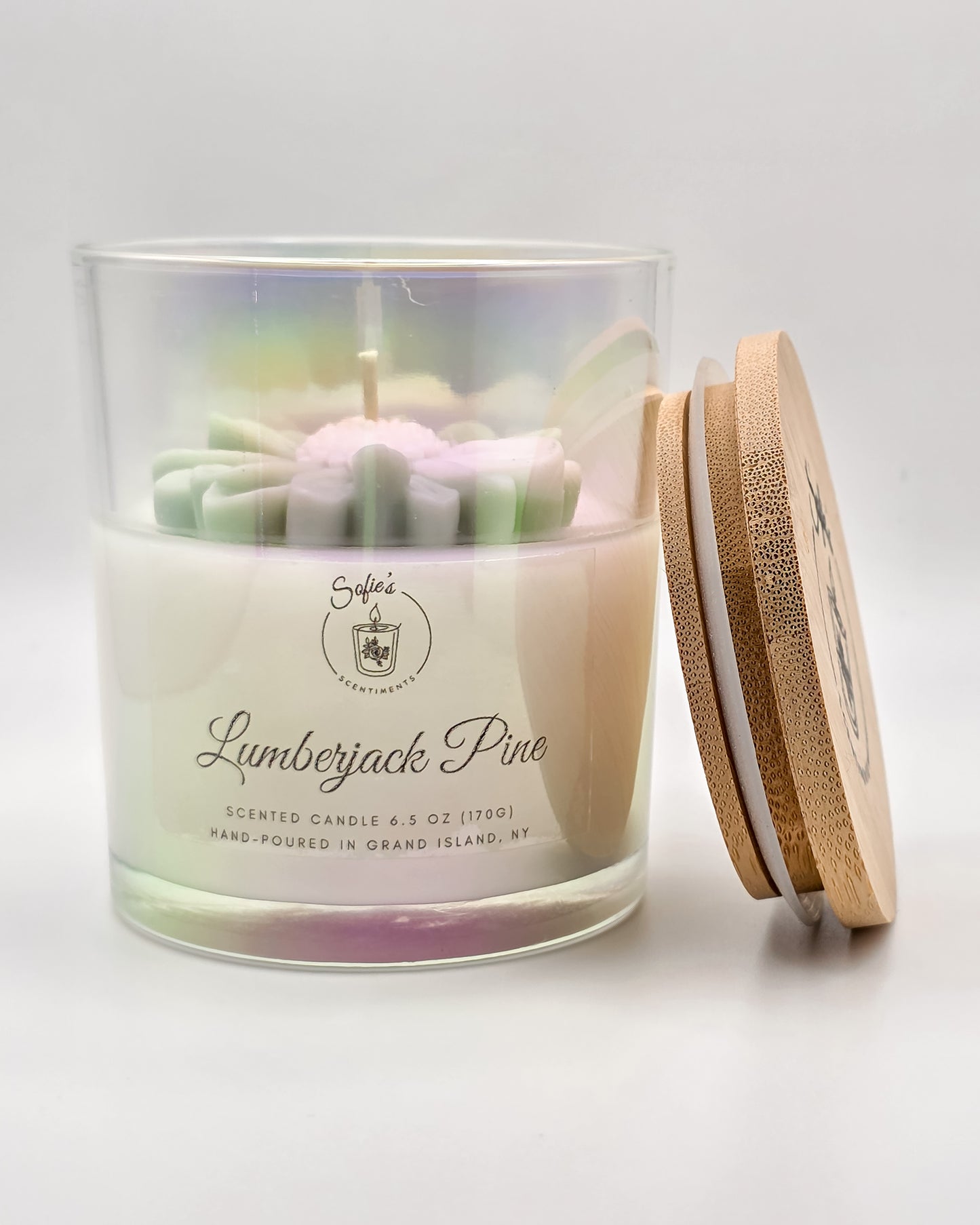 Lumberjack Pine Candle – Masculine Clean Pine & Cedar Winter Scent