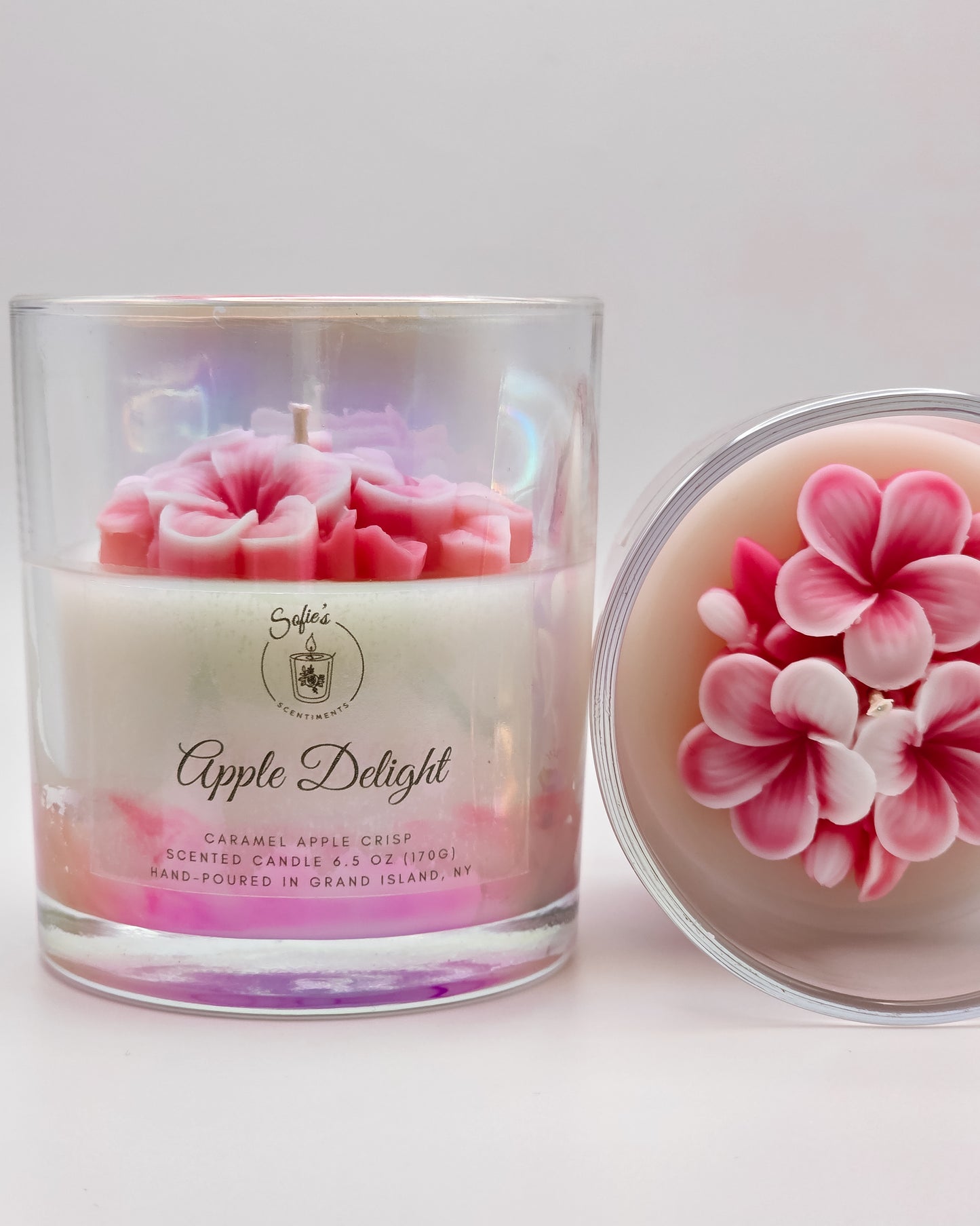 Apple Delight – 6.5 oz Fall Candle | Caramel Apple Crisp, Maple Sugar & Vanilla