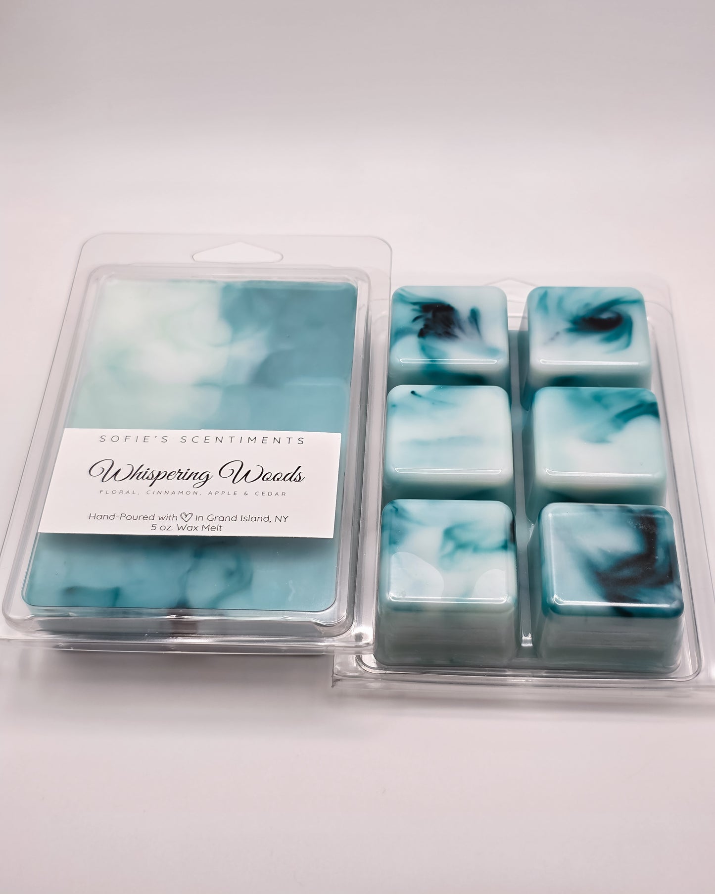 Whispering Woods – 5 oz Fall Wax Melt | Floral, Cinnamon, Apple & Cedar