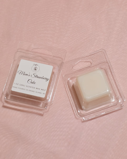 Mom's Strawberry Cake Mini Wax Melt (1 oz/28 g)