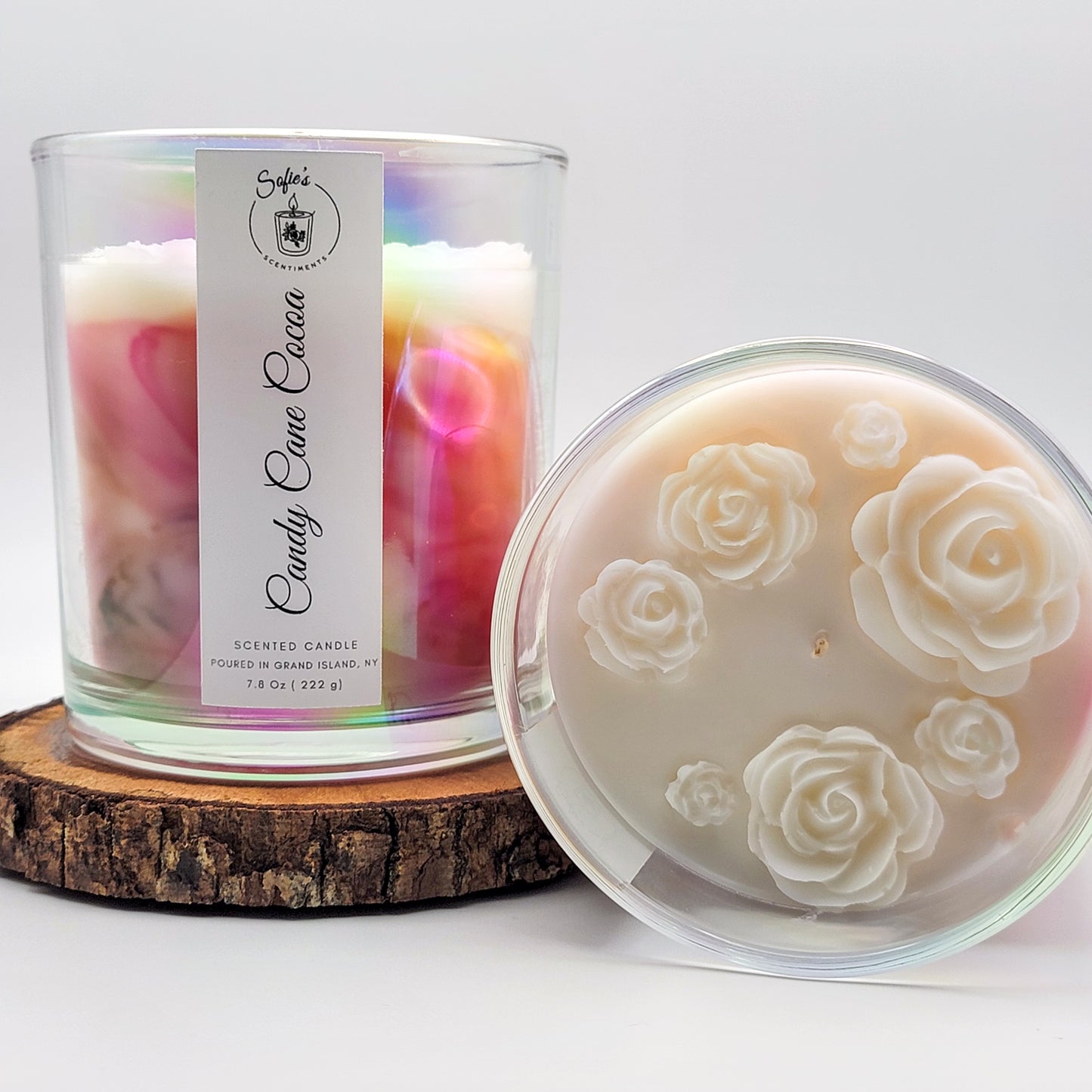 "Candy Cane Cocoa" 8oz Candle