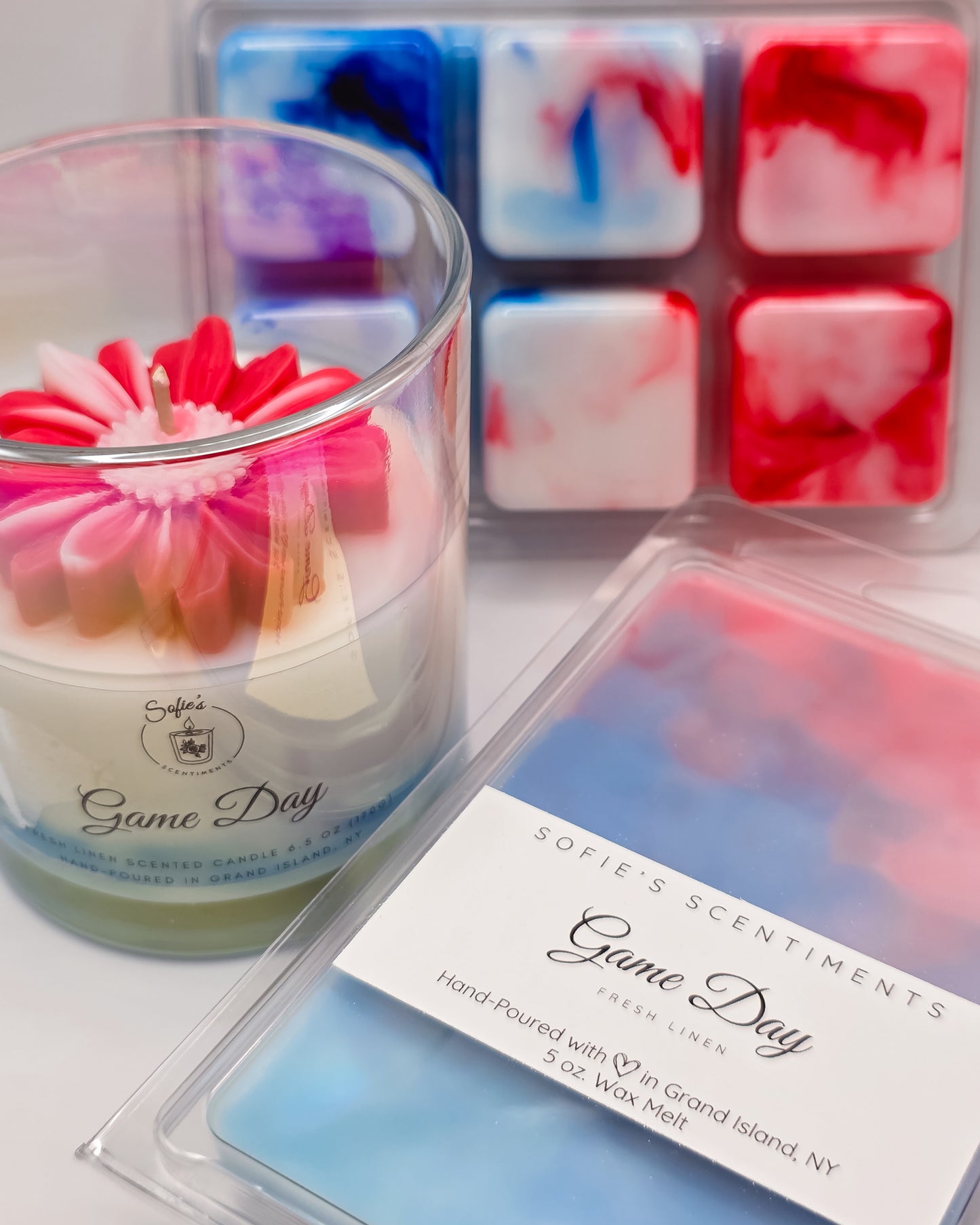 Game Day – Fresh Linen & Cotton 5 oz Luxury Wax Melt