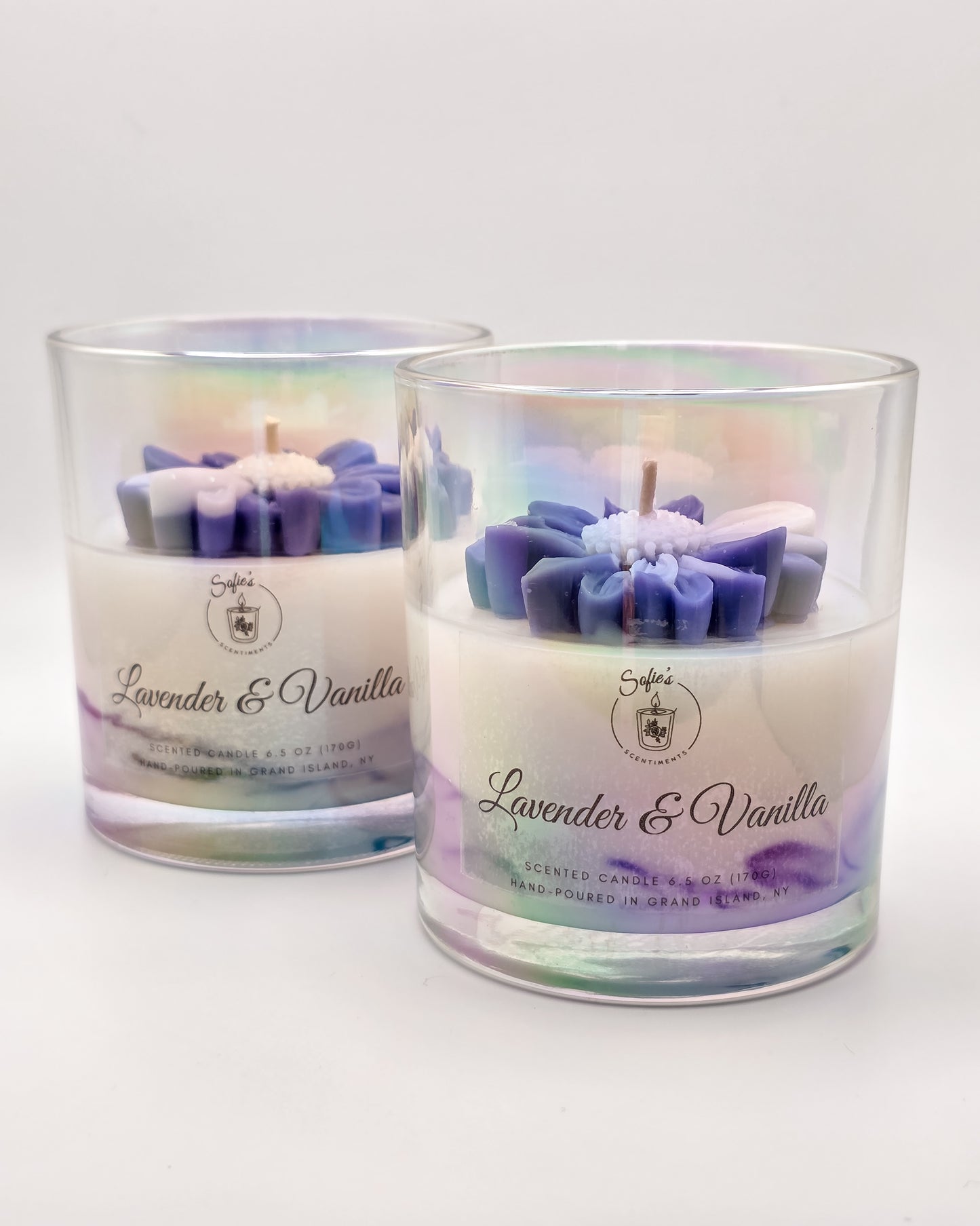 Lavender + Vanilla 6.5 oz Candle