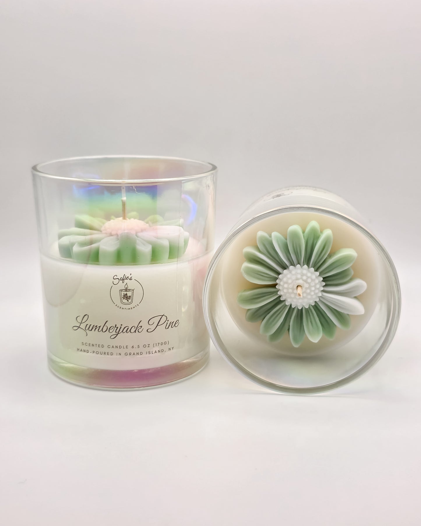 Lumberjack Pine Candle – Masculine Clean Pine & Cedar Winter Scent